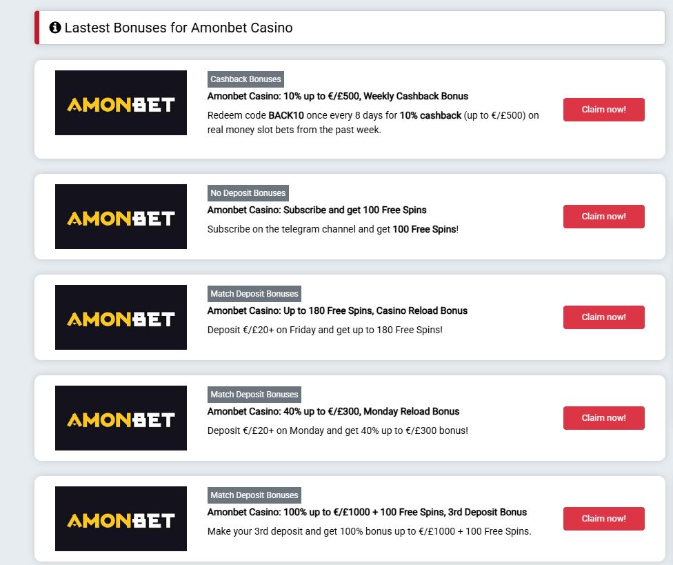 🎰 AmonBet’s 100 Free Spins – No Deposit Needed! Amonbet casino